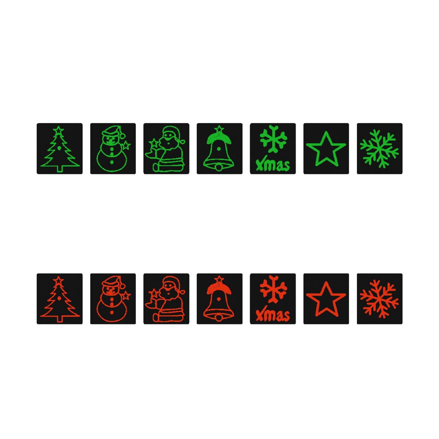 Proiector Laser Craciun cu 8 Modele, Interior si Exterior, Roșu/Verde, Proiectie 10 m – DL IP 8