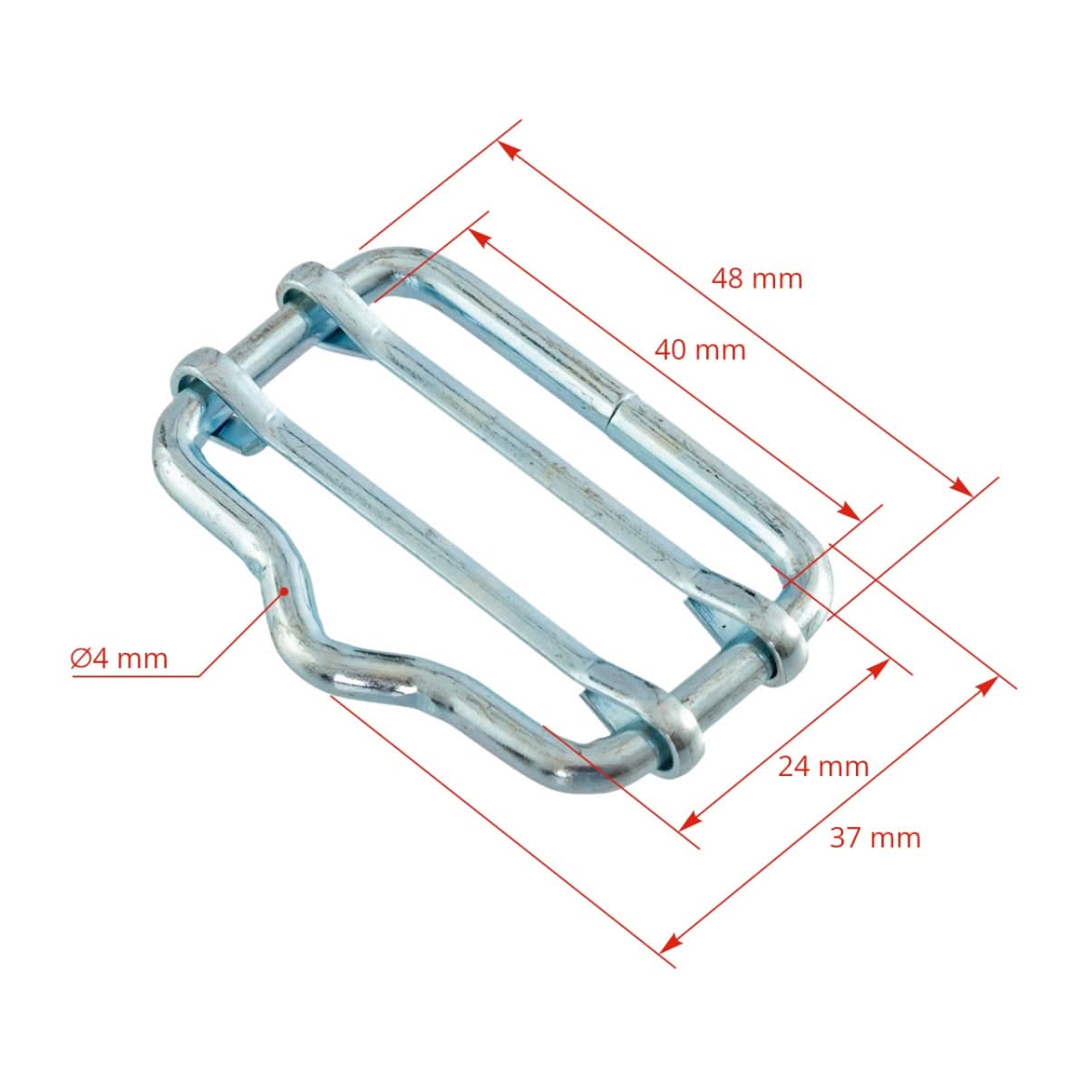 Conector banda gard electric 40 mm, 1 buc