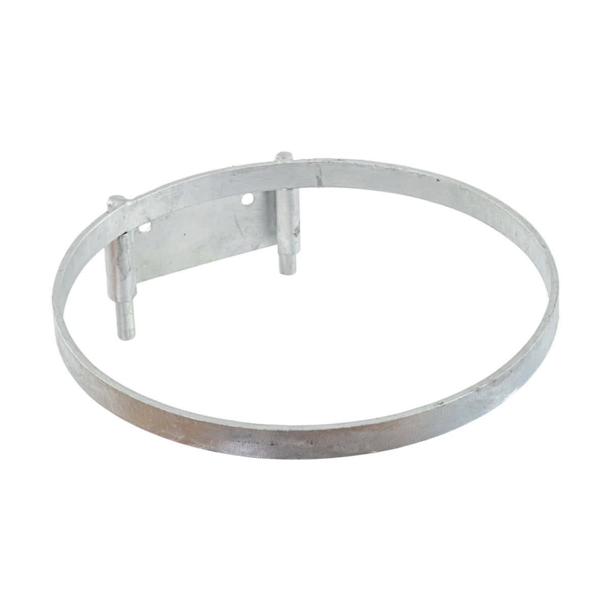 Suport metalic zincat pentru galeti furajare si castroane hrana animale, montare perete, detasabil