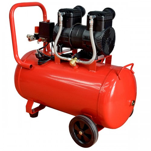 Compresor de aer fara ulei INCRAFT CU-1500-SL, 50L, 1.5 kW, 2 cilindri, silentios