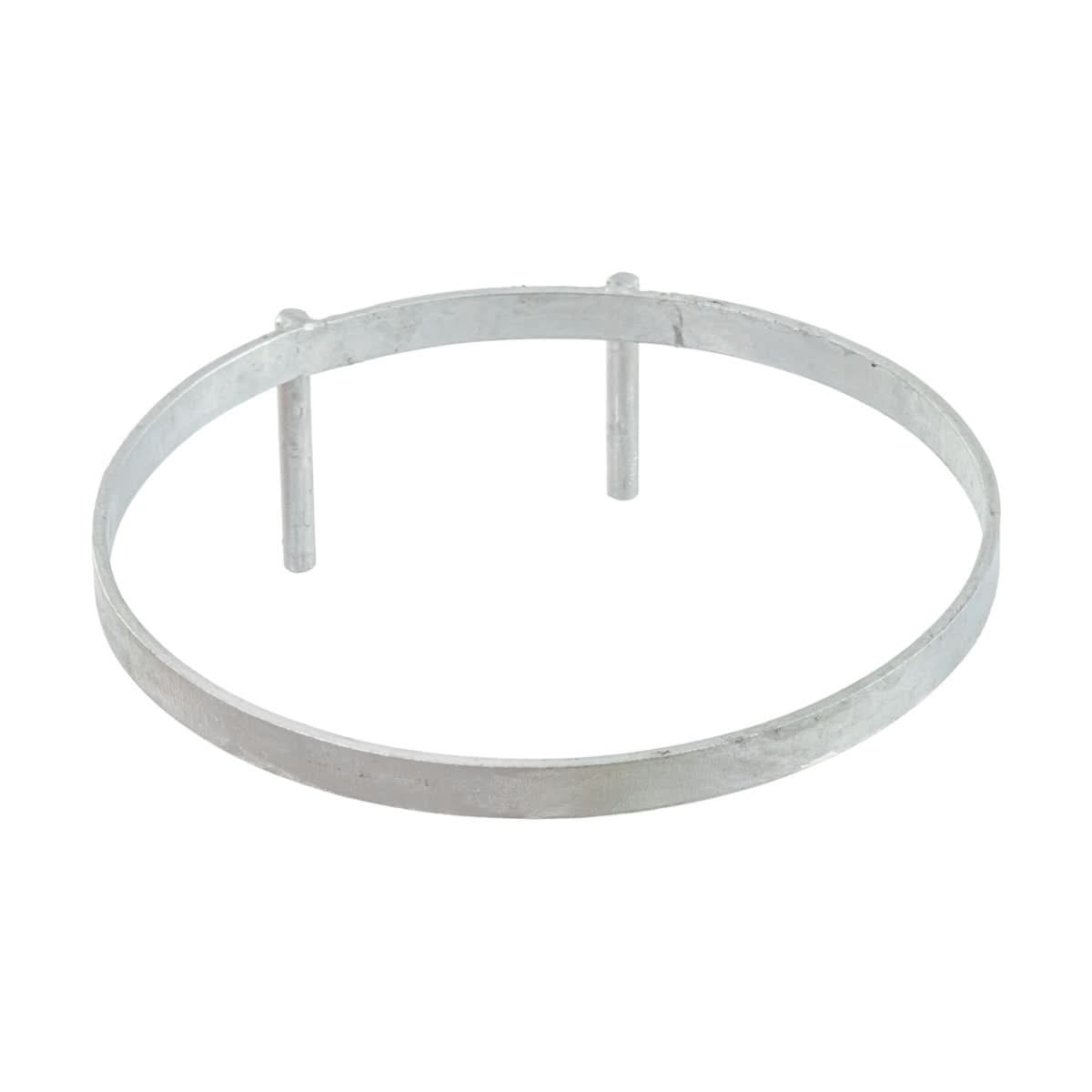 Suport metalic zincat pentru galeti furajare si castroane hrana animale, montare perete, detasabil