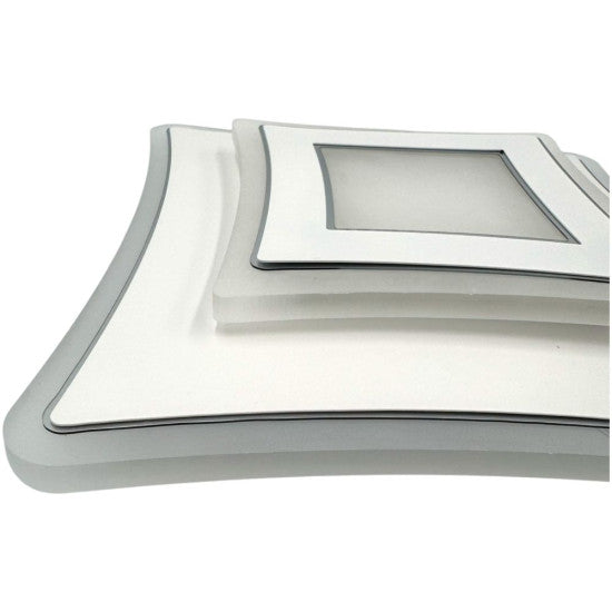 Plafoniera LED Sinope 76W, 5450lm, 400x400x50mm