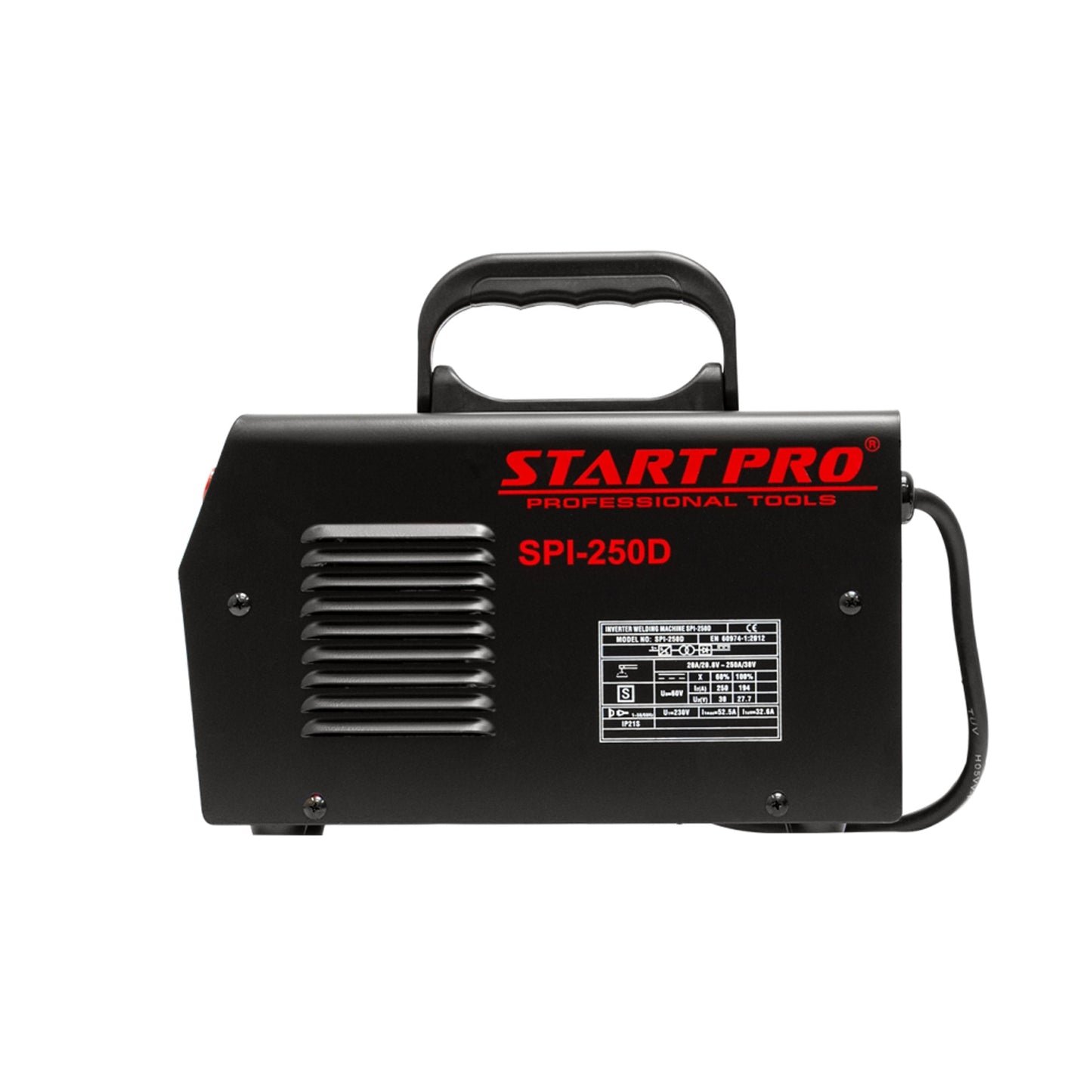 Aparat sudura PROFESIONAL StartPro SPI-250D, MMA, 20–250A