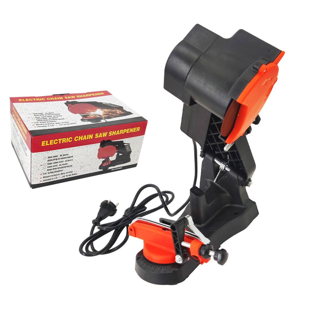 Aparat Ascutit Lant Drujba DDT-ES002, 85W, Viteza 4000 rpm, Disc Inclus