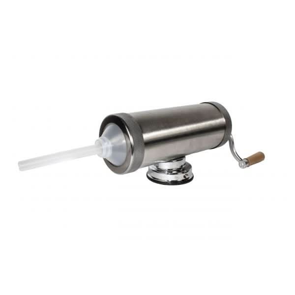 Aparat de Umplut Cârnați Elefant KY-2005S, 2.5 kg, INOX Alimentar, Orizontal cu 3 Palnii