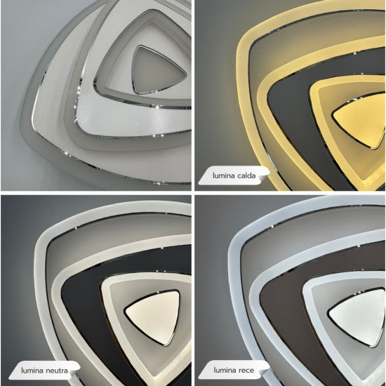 Plafoniera LED Sponde 48W, 3900lm, 240x55mm