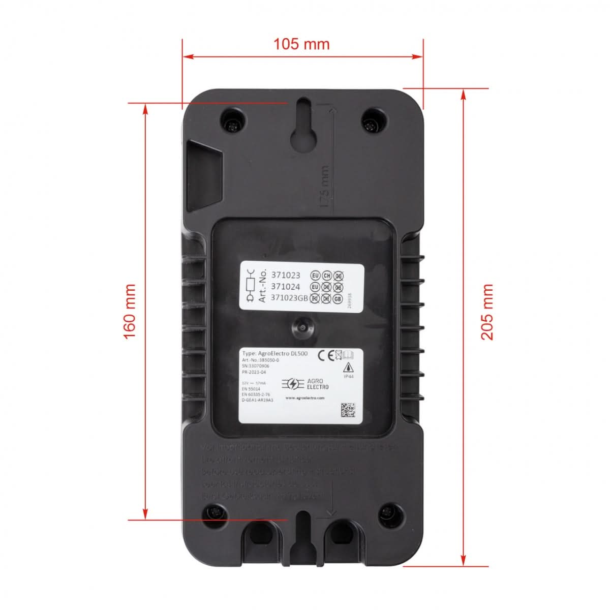 Aparat gard electric DL 500 cu adaptor de retea si cu posibilitatea de alimentare de la acumulator auto, 12 V