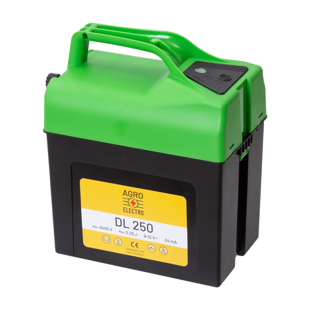 Aparat gard electric DL 250, cu alimentare 9-12 V, 0,25 Joule