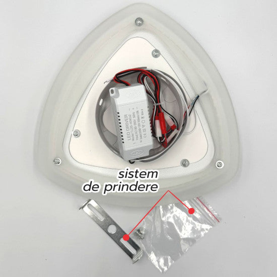 Plafoniera LED Sponde 72W, 5650lm, 400x50mm