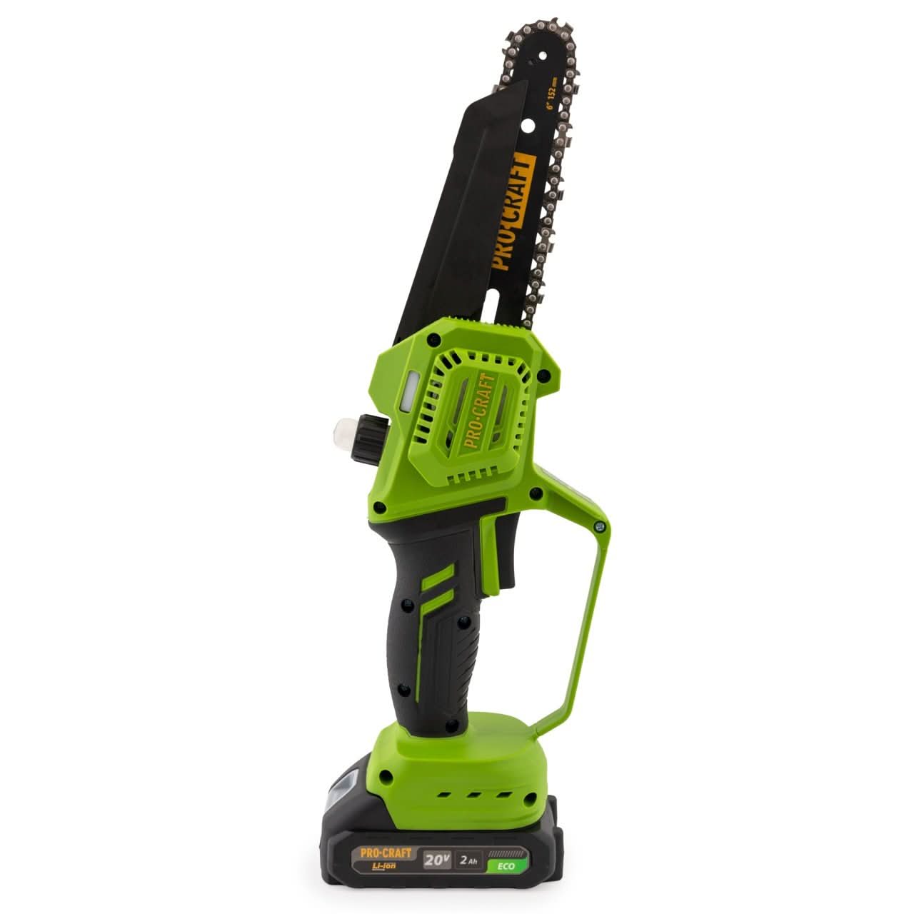 Mini fierastrau pe acumulator PROCRAFT PKA46 20V 2Ah 2 acumulatori lame 6 si 8 inch motor fara perii