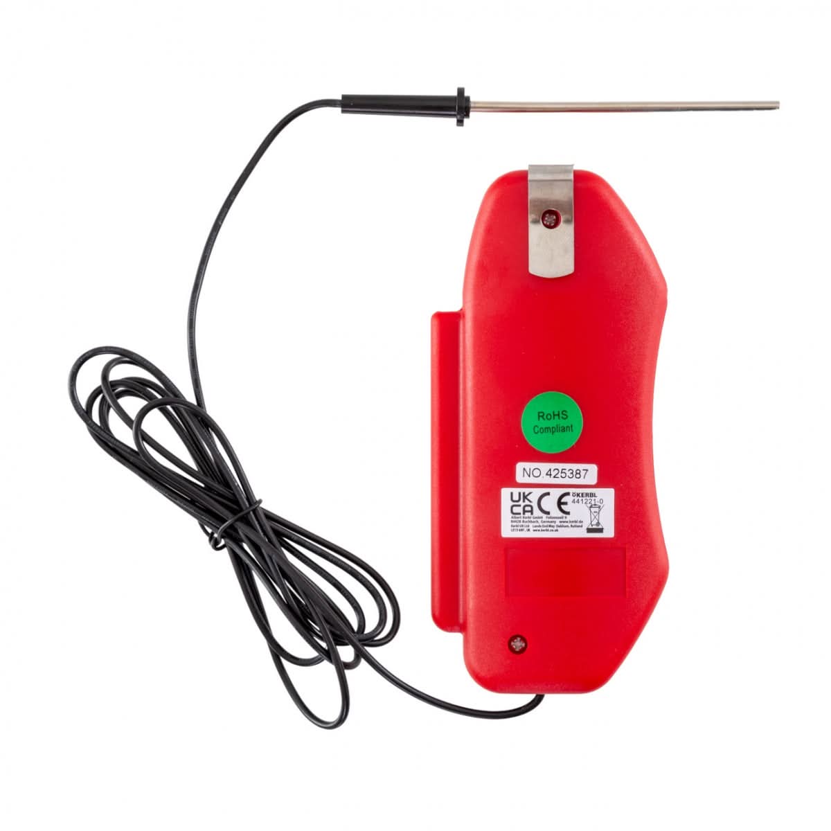 Tester tensiune gard electric 1-10 kV, fără alimentare, cu cablu împământare 145 cm