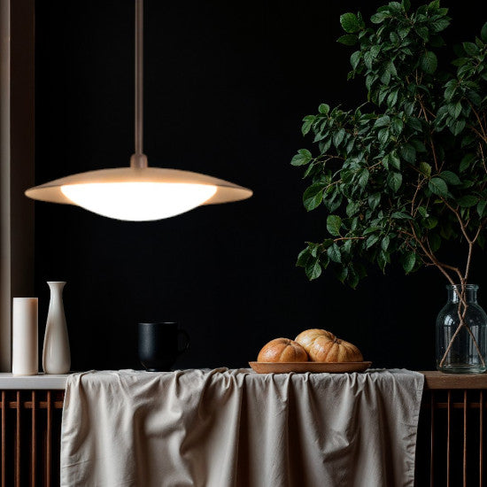 Lustra LED Ara, 8W, 750lm, 3000K/4000K/6500K, cafeniu