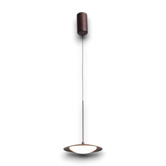 Lustra LED Ara, 8W, 750lm, 3000K/4000K/6500K, cafeniu