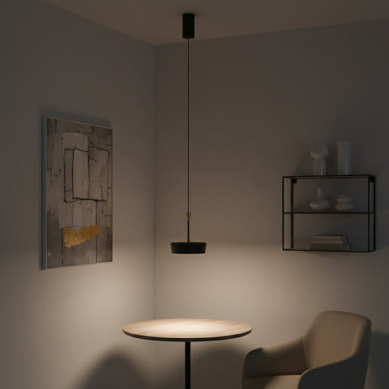 Lustra LED Atlas, 8W, 230lm, 3000K/4000K/6500K, cafeniu