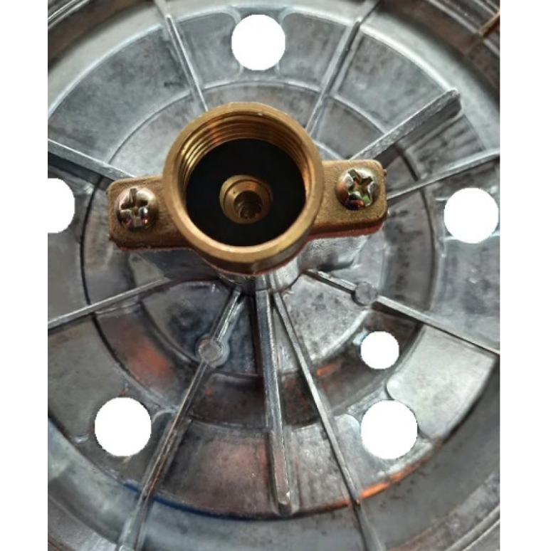 Arzător Butelie Tip Palarie MX116 , Aluminiu, Filet 3/4, Diametru 22 cm