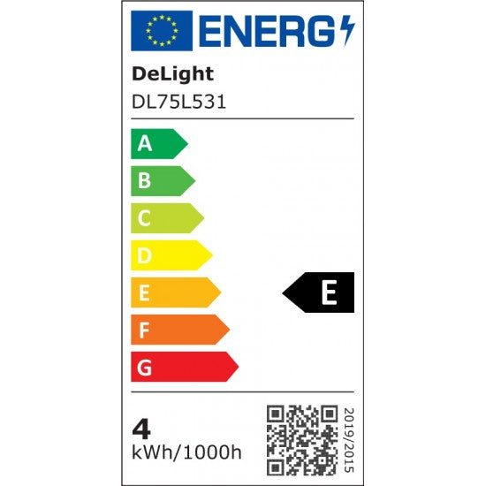Lustra LED Atlas, 8W, 230lm, 3000K/4000K/6500K, cafeniu