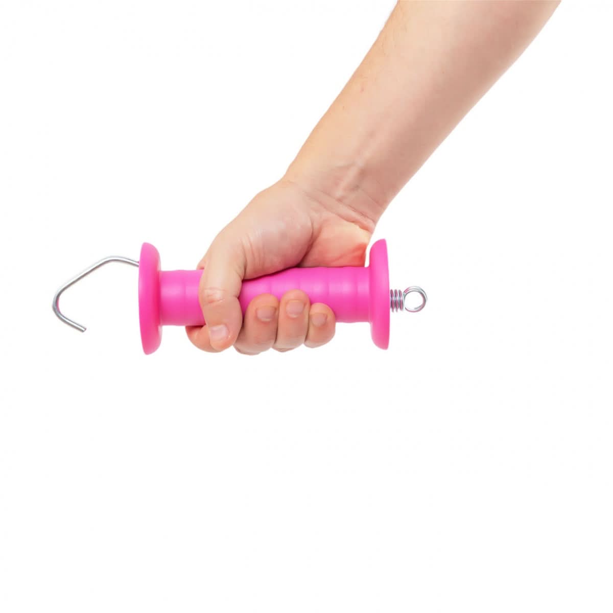 Maner poarta gard electric, roz