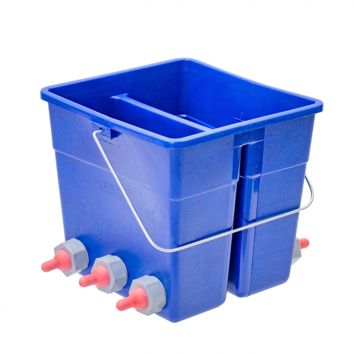 Galeata de alaptare pentru miei si iezi cu 6 tetine, 50 mm, 10 l