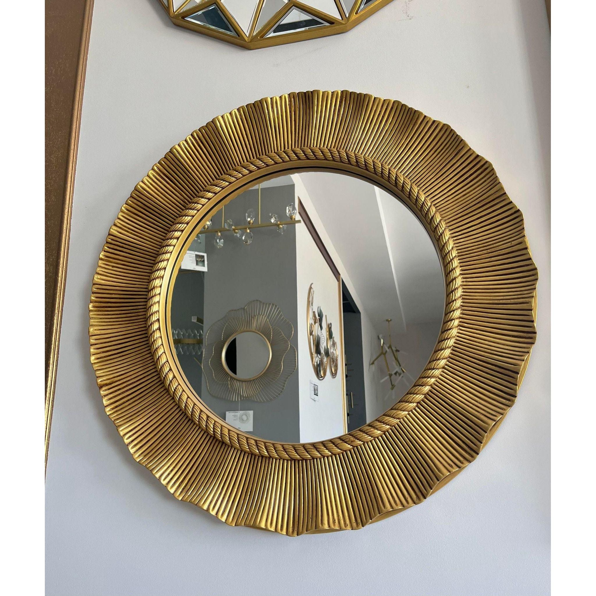 Oglinda Antique Gold, O1 - ZEP.RO - Ți-e la îndemână!
