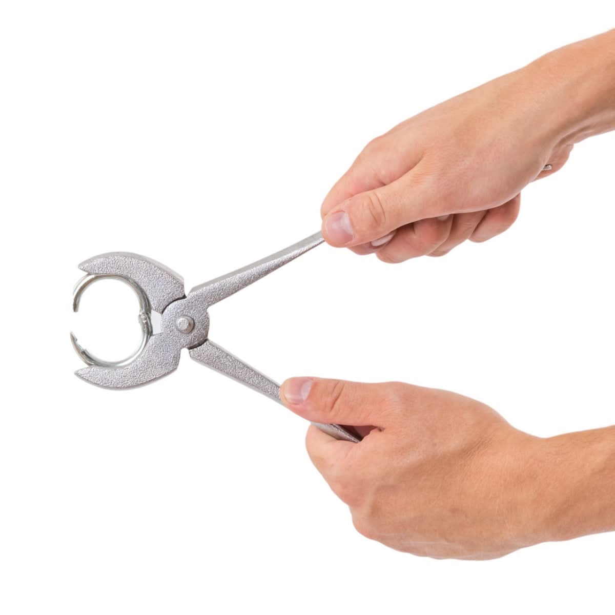 Cleste aplicator inele nazale pentru porci mare