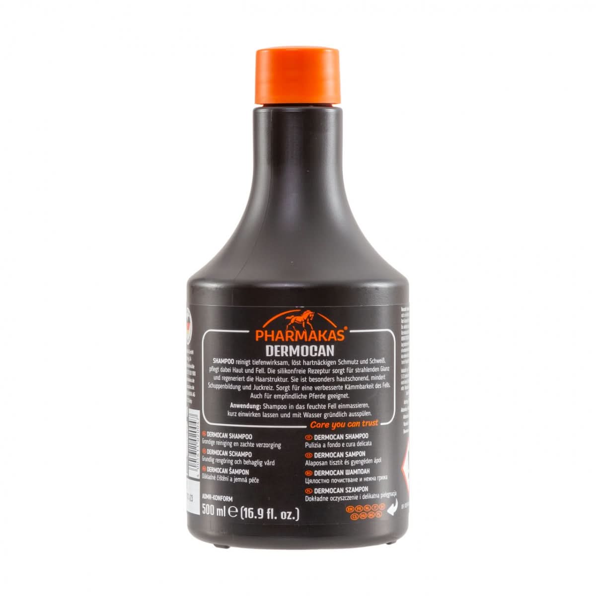 Sampon delicat pentru curatarea coamei cailor