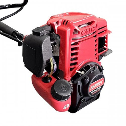 Motocoasa INCRAFT IN-5800-4T, 5.8 CP, motor 4 timpi, latime taiere 415 mm, disc si fir incluse