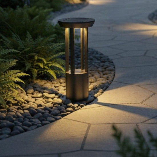 Stalp LED Gradina 5W, IP65, 3000K, Ø154x400 mm