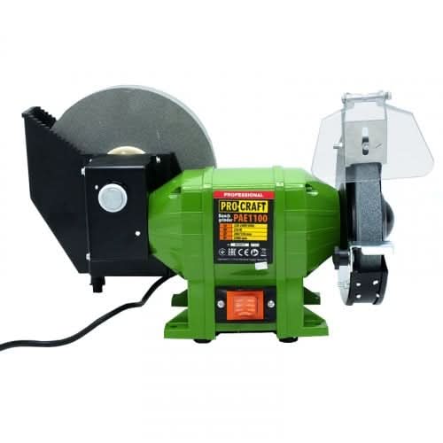 Polizor de banc PROCRAFT PAE1100, 250W, 2980 RPM, discuri 250mm si 150mm