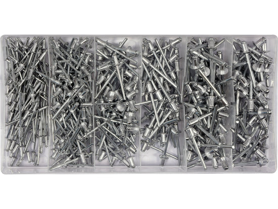 Set nituri oarbe Yato YT-36420, aluminiu, 400 bucati - imagine 2