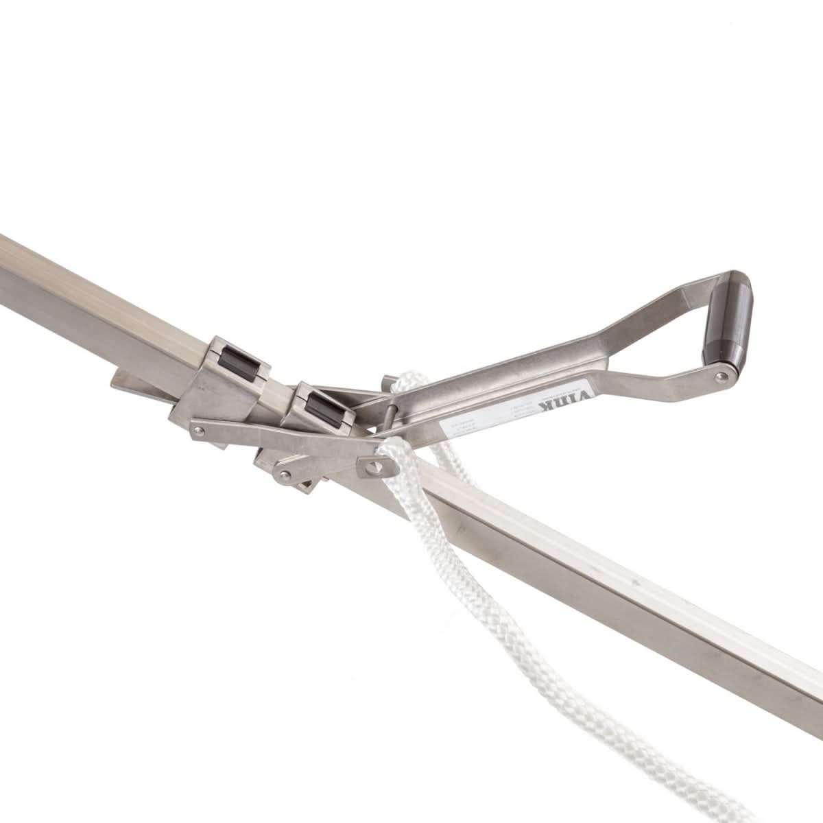 Forceps inox vitei 180 cm brațe curbate nasteri dificile