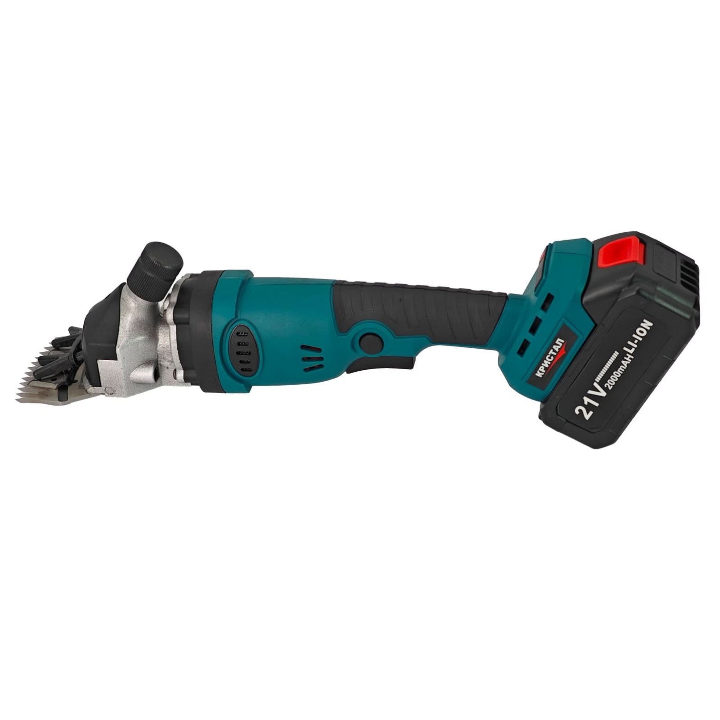 Masina de tuns oi pe acumulator 21V 2000mAh 2 baterii accesorii incluse cutie transport DDT-CRISTAL