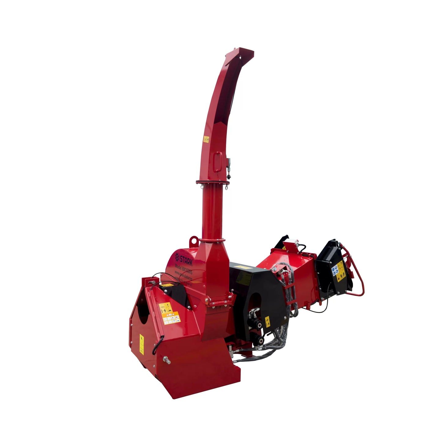 Tocator crengi ZEP STARK BX-102RS PTO cu alimentare hidraulica, diametru max 250 mm, 60-150 CP, productivitate 16 m3/h