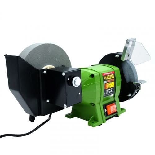 Polizor de banc PROCRAFT PAE1100, 250W, 2980 RPM, discuri 250mm si 150mm