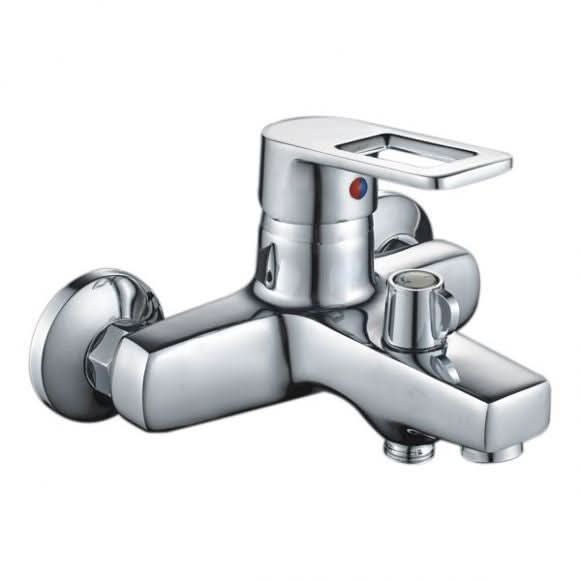 Baterie cada MIXXUS Gavi 009 Euro, monocomanda, silumin, pipa fixa, furtun si para dus incluse