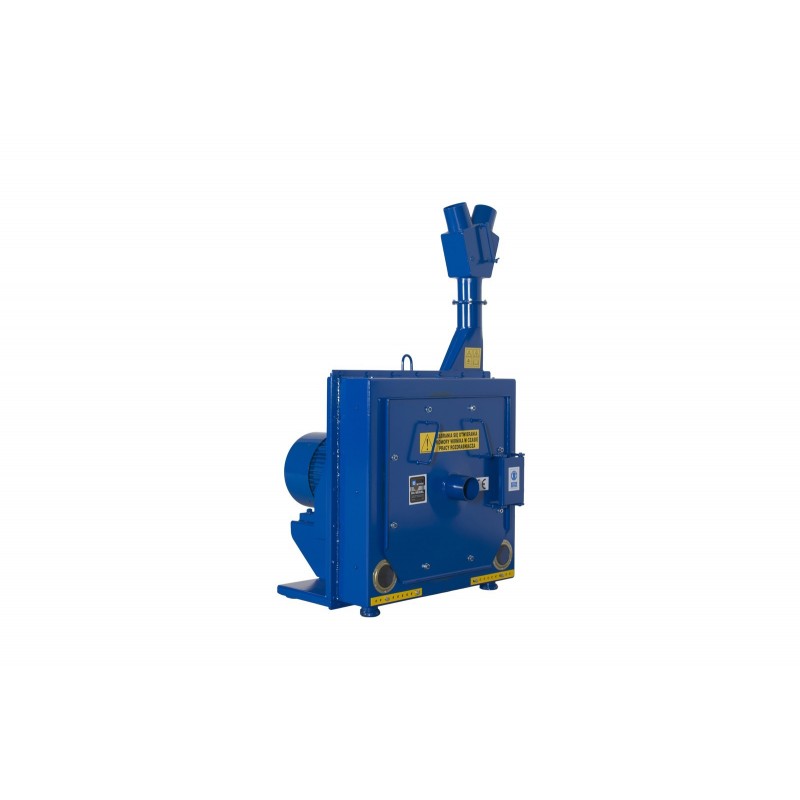 Moara cu aspiratie DOZAMECH, 7.5 kW, 700–1200 kg/ora, 380V, productie Polonia