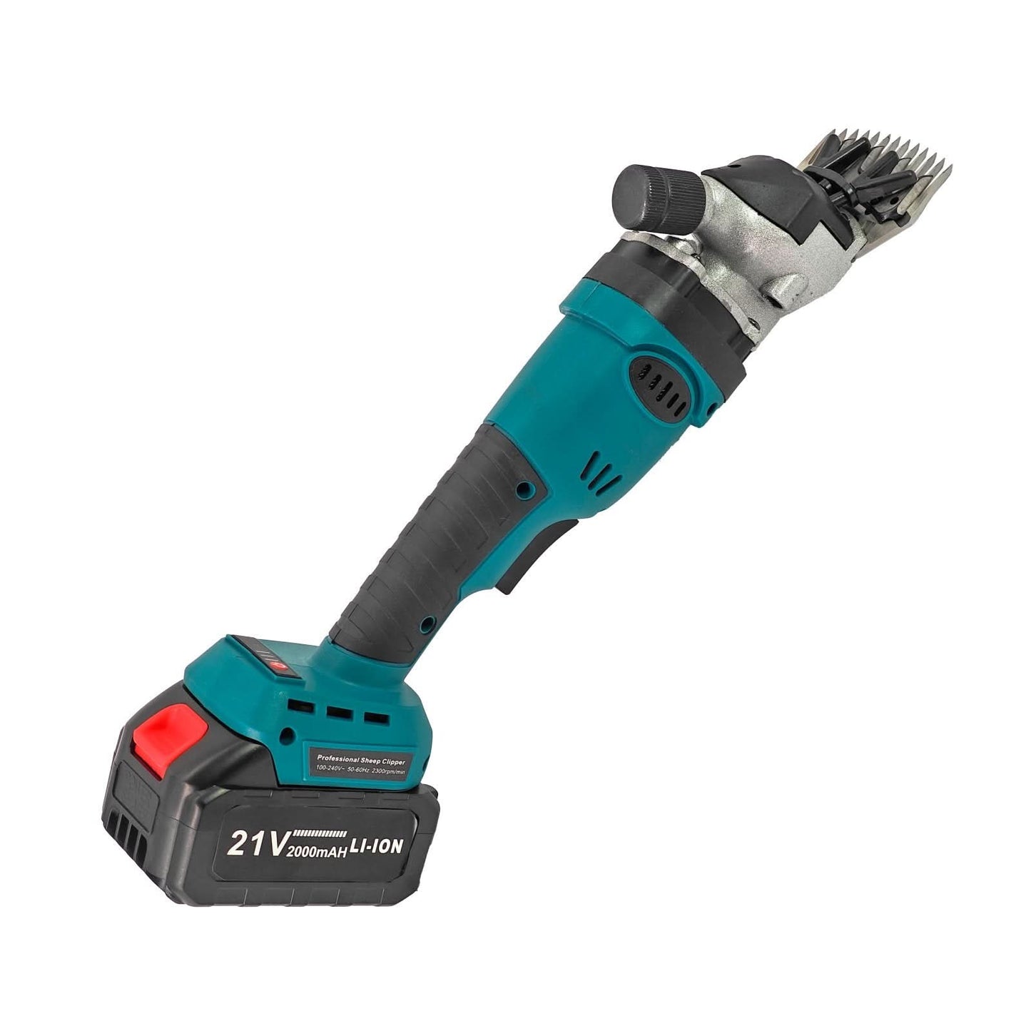 Masina de tuns oi pe acumulator 21V 2000mAh 2 baterii accesorii incluse cutie transport DDT-CRISTAL