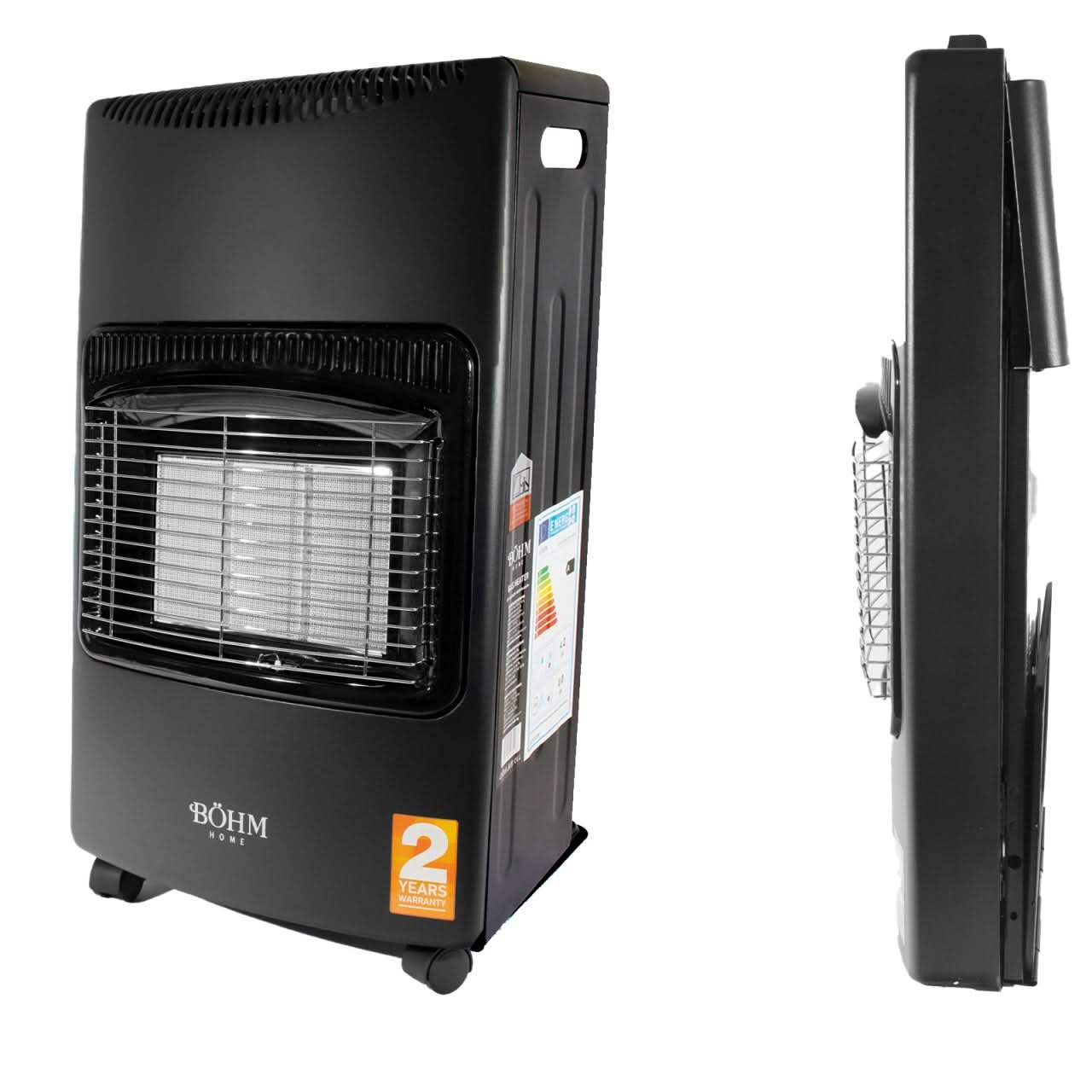 Soba pe gaz GPL pliabila Bohm BF-003B, 4.2 kW, 3 trepte putere, incalzire pana la 80mp