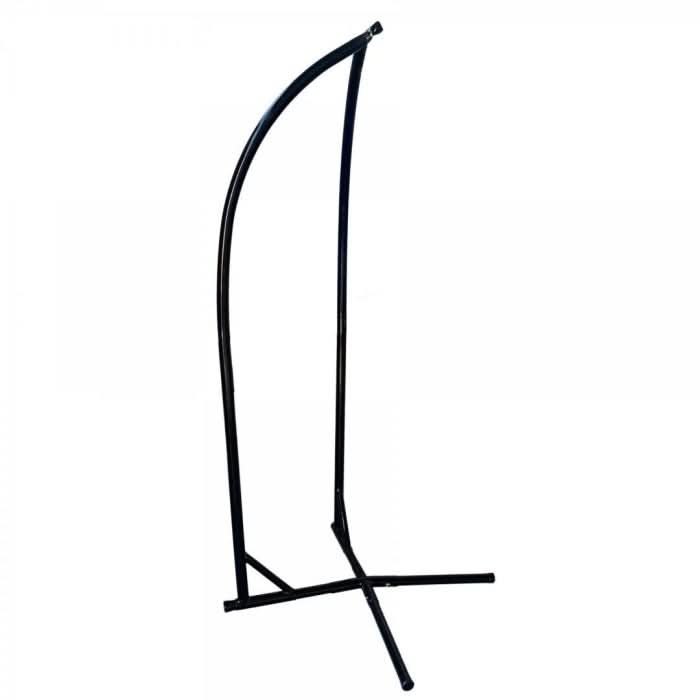 Suport scaun hamac metalic VivaTechnix VMD-1023, teava rotunda 48x1.5 mm, negru mat, 160 kg