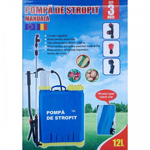 Pompa de stropit manuala Vermorel 12L Sprayer, pentru gradinarit si intretinere plante