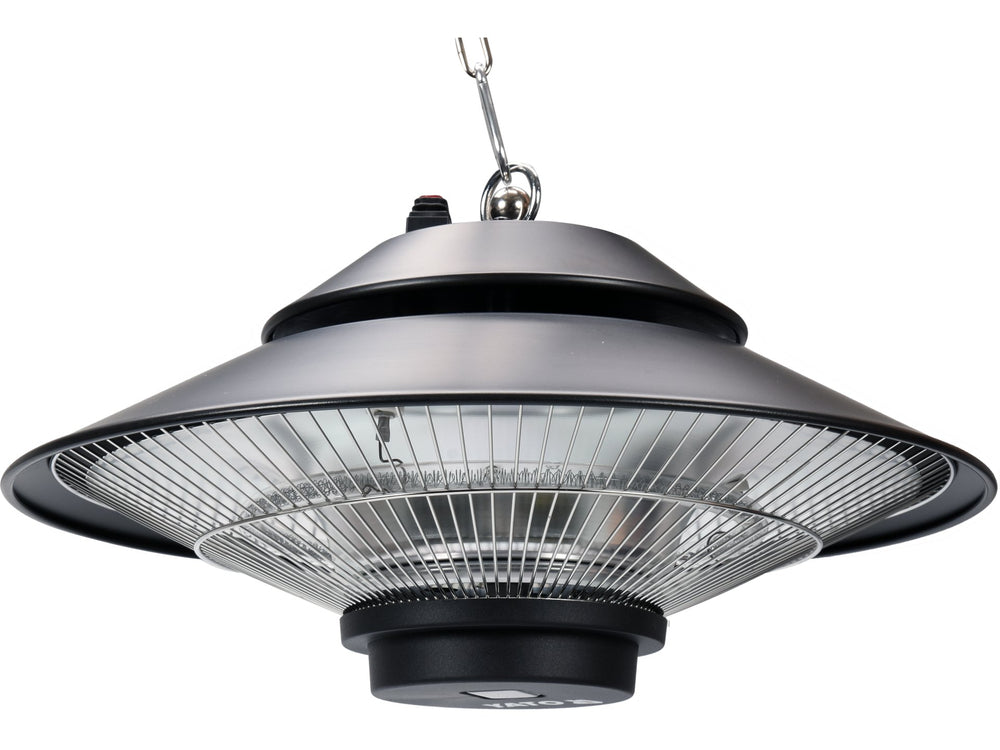 Incalzitor cu Infrarosu Yato 1500W cu Telecomanda, IP44, incalzire instant 1 secunda, pentru interior si exterior, suprafata 18m²