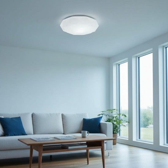 Plafoniera LED Diamant 24W, 1680 lm, 6500K, Ø390 mm