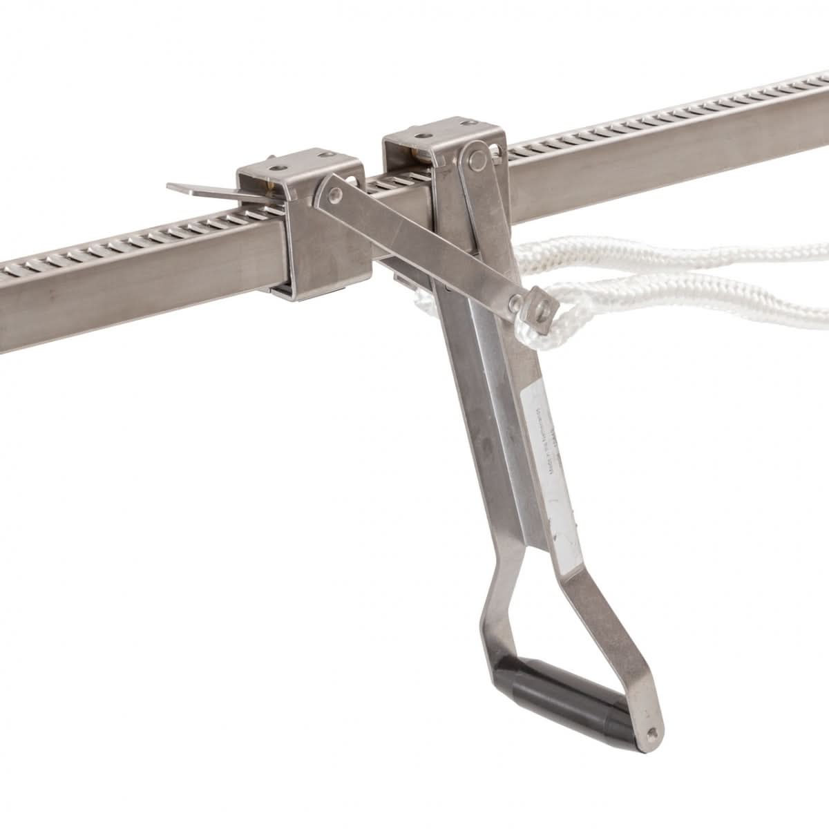 Forceps inox vitei 180 cm brațe curbate nasteri dificile