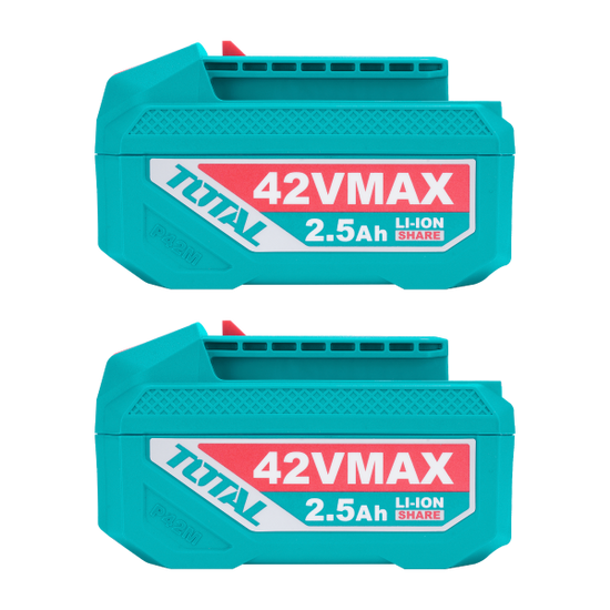 Kit 2 baterii si incarcator TOTAL 42V 2.5Ah