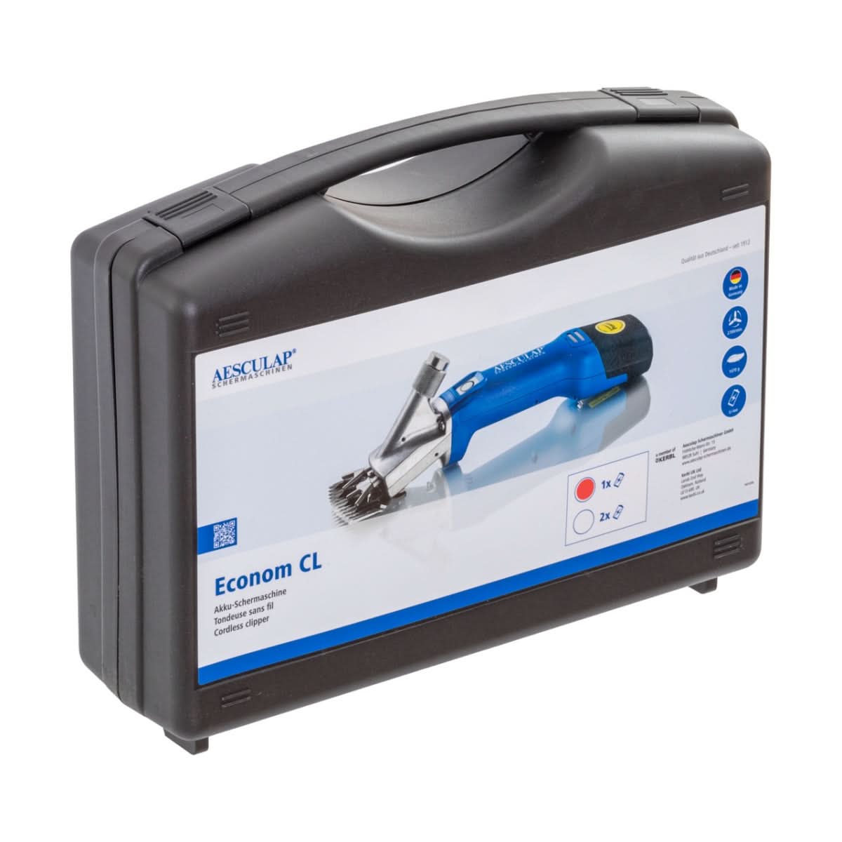 Masina tuns oi acumulator 21.8V 13/4 cutite geanta accesorii