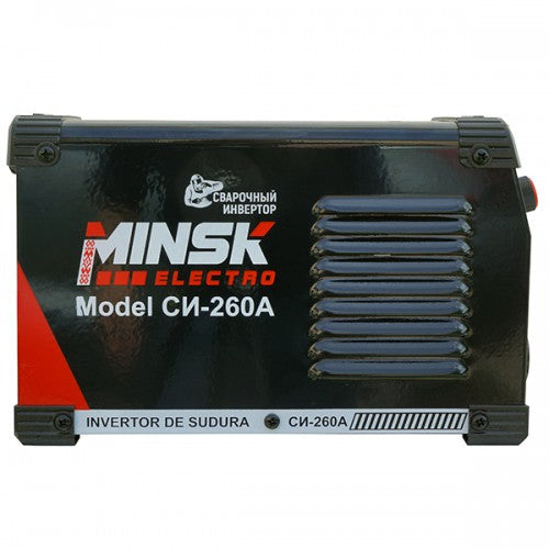 Aparat sudura invertor Minsk Electro MMA SI-260A, 260A, IGBT, ecran digital, usor si compact, protectie supraincalzire