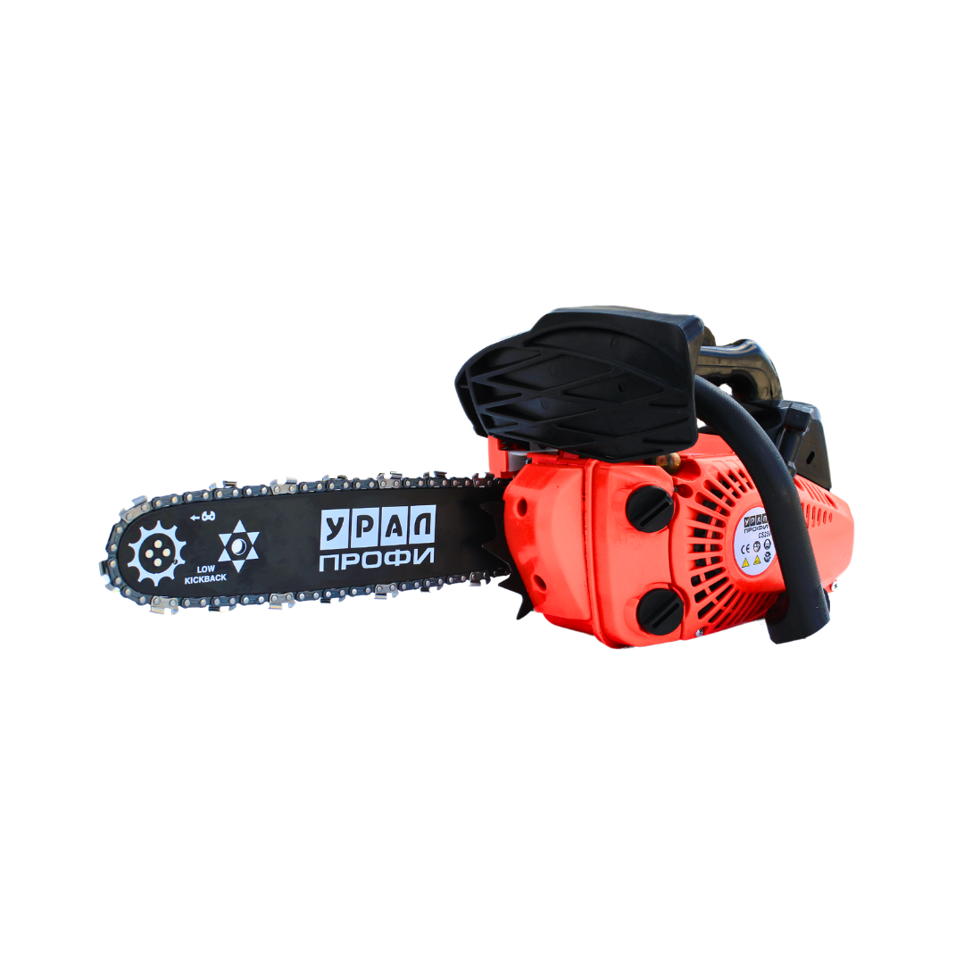 Drujba pe benzina URAL CS2500, 1.5 CP, lama 25 cm, ungere automata, 2 lanturi incluse