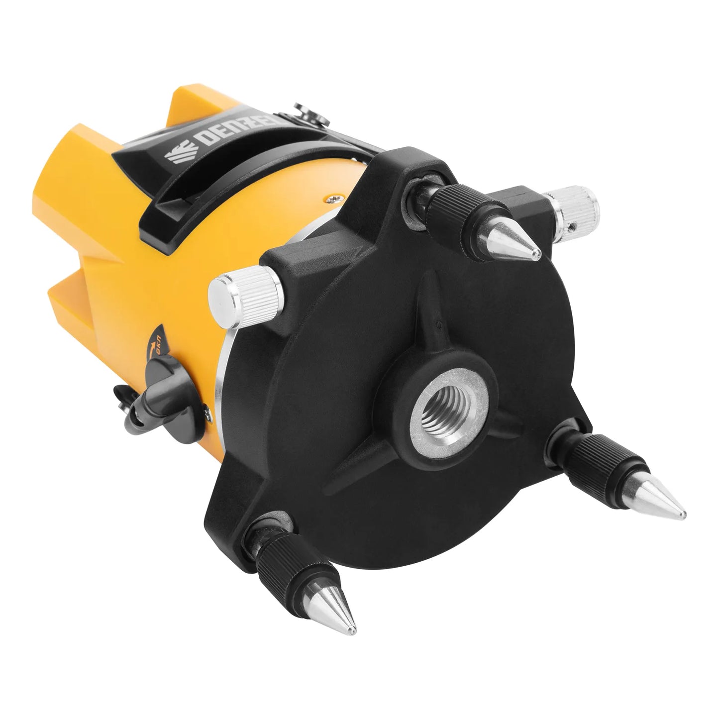 Nivela laser Denzel LX3, raza rosie 635 nm, 10 m, precizie ±0.3 mm/m, 5 fascicule, filet 5/8"