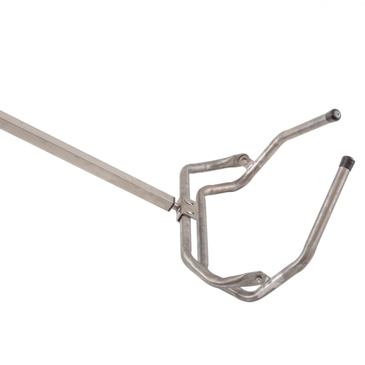 Forceps inox vitei 180 cm brațe curbate nasteri dificile