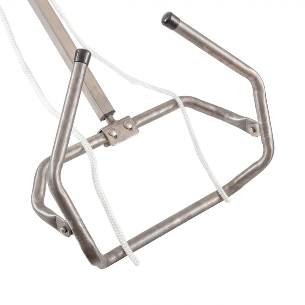 Forceps inox vitei 180 cm brațe curbate nasteri dificile