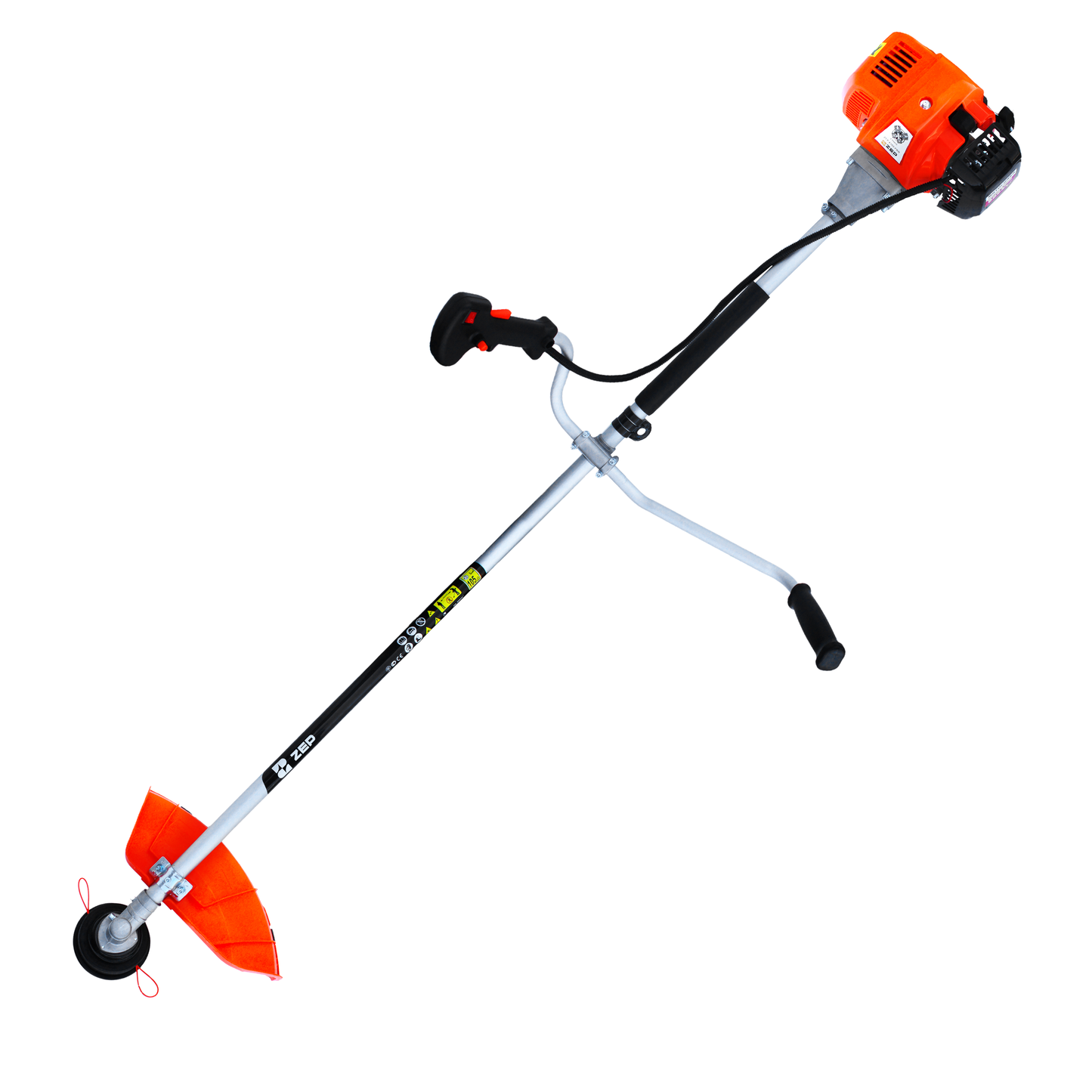 Motocoasa ZEP Infinity, 3.8 kW (5.7 CP), 43CC, arbore otel 28mm, EasyStart, 10 accesorii incluse